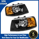 Headlight Assembly 2003-2006 Ford Expedition Left+right Halogen Black Amber New. Price: $86.99.