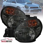 Smoke Headlights Fits 2002-2003 Subaru Impreza Wrx/outback Lamps Left+right Pair New. Price: $122.49.