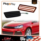2X Smoke Amber Led Front Bumper Side Marker Signal Lights For 2010-14 Vw MK6 Tdi New. Price: $19.99.