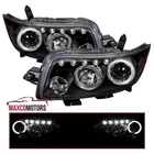 Black Projector Headlights Fits 2008-2010 Scion Xb Led Halo Lamps L+r Pair 08-10 New. Price: $195.49.