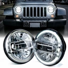 7" Dot Sae Round Led Headlights W/ Halo Drl Lamp For 1997-2018 Jeep Wrangler Jk New. Price: $132.99.