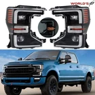 Ford F250 F350 Superduty 2020-2022 Black Full Led Headlight Driver&passenger New. Price: $672.14.