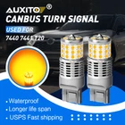 Auxito T20 7440 7441 Led Turn Signal Light Bulbs Front Rear 2835SMD Amber Yellow New. Price: $18.99.