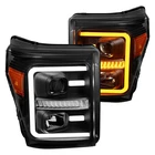 Ford F-250 Super Duty 11-16 Headlights Plank Style Driver & Passenger Side New. Price: $585.21.