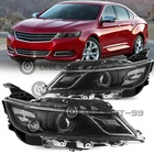 For 2014-2020 Chevy Chevrolet Impala Black Halogen Projector Headlights Headlamp New. Price: $132.99.