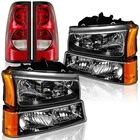 Headlights And Taillights Assembly Combo Kit For 2003-2006 Chevy Silverado 15... New. Price: $199.55.