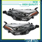 Left + Right Side Headlights Pair Black For Toyota Corolla Xse Xle 2017-2019 New. Price: $129.45.