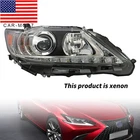 Headlight For 2013-2015 Lexus ES300H ES350 Hid/xenon Chrome Passenger Right Side New. Price: $105.05.
