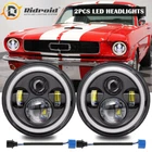 Ford Mustang 1965-1978 7" Round Led Headlights&white Drl Amber Turn Signal New. Price: $42.95.