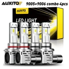 Auxito Super Bright 9005 9006 Led Headlight High Low Beam Combo Kit Bulb M3 Plus New. Price: $50.39.