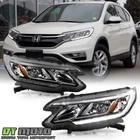 For 2015-2016 Honda Crv Ex-l Se W/ Led Drl Headlights Headlamps Left+right New. Price: $132.99.