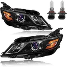 Headlights Pair Left Right Halogen Projector W/bulbs For 2014-2020 Chevy Impala New. Price: $167.83.