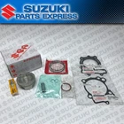 New 2011 - 2013 Suzuki Complete Oem Top End Piston Kit W/ Gaskets. Price: $237.77.