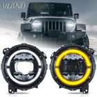 Vland Led Headlights W/animation For 2018-2023 Jeep Wrangler Jlu Jt Rubicon New. Price: $284.00.