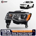For 2017-2022 Jeep Grand Cherokee Halogen Headlight Black W/ Bulb Left Driver Lh New. Price: $80.99.