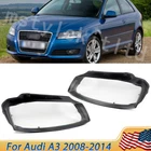 For Audi A3 2008-2012 Headlight Lens Cover Shell Left+right 8P0941029 8P0941030 New. Price: $86.64.