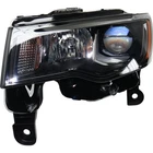 Headlight Black Interior Driver Side Halogen For 2017-2022 Jeep Grand Cherokee New. Price: $185.77.