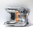 2018-2020 Ford F-150 Chrome Halogen Left Headlight Assembly Oem JL34-13006-AL Used. Price: $98.65.