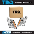 Trq Headlight Assembly Set Driver & Passenger Side Fits 2010-2016 Cadillac Srx New. Price: $324.95.