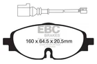 Ebc UD1760 ULTIMAX2 Front Brake Pads For 2015-2023 Audi A3/TT, 2015-2022 Vw Golf New. Price: $107.95.