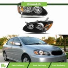 For 2003-2007 2008 Toyota Corolla Clear Black Headlights Halogen Right&left Side New. Price: $64.76.