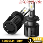 H7 Led Headlight Bulb Kit High Low Beam 220W 60000LM Brighter 6000K White 2/4X New. Price: $51.29.