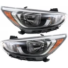 For Hyundai Accent Headlight 2015 2016 2017 Passenger And Driver Pair Capa New. Price: $489.84.