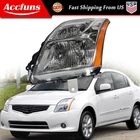 Chrome For Nissan Sentra Base Sl Left/lh Headlight Headlamp Clear Lens Halogen New. Price: $57.41.