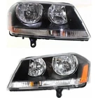 For Dodge Avenger Headlight 2008-2014 Passenger And Driver Pair/set Halogen Capa New. Price: $351.38.