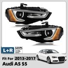 Hid/xenon Headlight For 2013-2017 Audi A5 S5 W/o Afs Bulb Left+right Pair New. Price: $441.99.