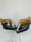 Broken Tabs Ford Explorer 2011-2015 Headlight Driver And Passenger Side Hid Oem Used. Price: $280.00.