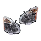 For Nissan Rogue 2011-2013 Headlight Driver And Passenger Side Pair Clear Lens New. Price: $329.35.