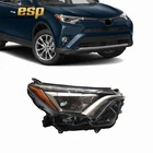 For 2016 2017 2018 Toyota RAV4 Halogen Headlight Headlamp Right Passenger Side New. Price: $74.00.
