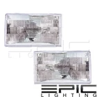 Headlights Headlamps For 1990-1994 Lincoln Town Car Pair Left Right Set New. Price: $699.99.