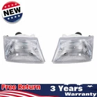 Headlight Assembly Set Driver & Passenger Side Fits 1998-2000 Ford Ranger New. Price: $47.00.
