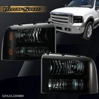 Smoke Lens Headlights Lamps Fit 2005-2007 Ford Superduty F250 F350 New. Price: $82.41.