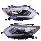 Pair Fit For Nissan Rogue 2017-2019 Halogen Headlight Headlamp Assembly Chrome New. Price: $143.68.