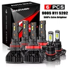 Chusyyray H11 9005 5202 Led Headlight Bulb High Low Beam Fog 6500K New. Price: $34.99.