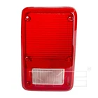 For 1981-1993 Dodge B150 Tail Light Lens Left Tyc 1982 1983 1984 1985 1986 1987 New. Price: $31.56.