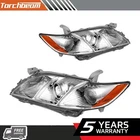 Pair Headlights Headlamps Assembly For Toyota Camry 2007 2008 2009 Amber Corner New. Price: $80.99.