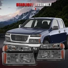 Headlight For 2004-2012 Chevy Colorado Headlamps Assembly Corner Pair Left+right New. Price: $79.03.