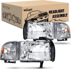 Nilight Headlights Replacement Assembly Kit For 1994-2002 Ram 2500 3500 New. Price: $119.99.