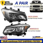 Pair Headlight Assembly For 2014-2017 Infiniti QX80 Front Driver&passenger Side New. Price: $909.00.