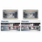 2 Pc Philips Low Beam Headlight Bulbs For Mitsubishi Cordia Galant Van Sj New. Price: $52.54.