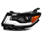 Front Left For Jeep Compass Headlight Assembly 2.4L 2017-2021 Black Housing New. Price: $149.99.