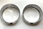 Chevrolet Monte Carlo Rh Lh Headlights Bezels Oem 3996941 3996942 Chrome Pitted Used. Price: $35.00.