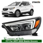 For 2017-2022 Buick Encore Halogen Headlight Black Housing W/ Bulb Driver Side New. Price: $93.99.