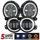 For Jeep Patriot 2007-2015 Led Headlights W/drl Combo Hi/lo Beam Fog New. Price: $149.99.