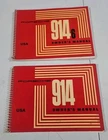 Vintage Porsche 914/6 1971 Owners Manual & 1968 Used. Price: $179.99.