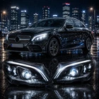 Headlights For 2015-2021 Mercedes Benz Class Led Halogen Upgrade Animation New. Price: $674.99.
